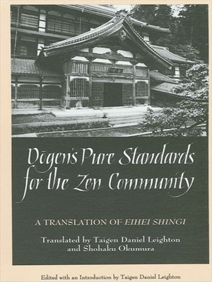 cover image of Dōgen's Pure Standards for the Zen Community